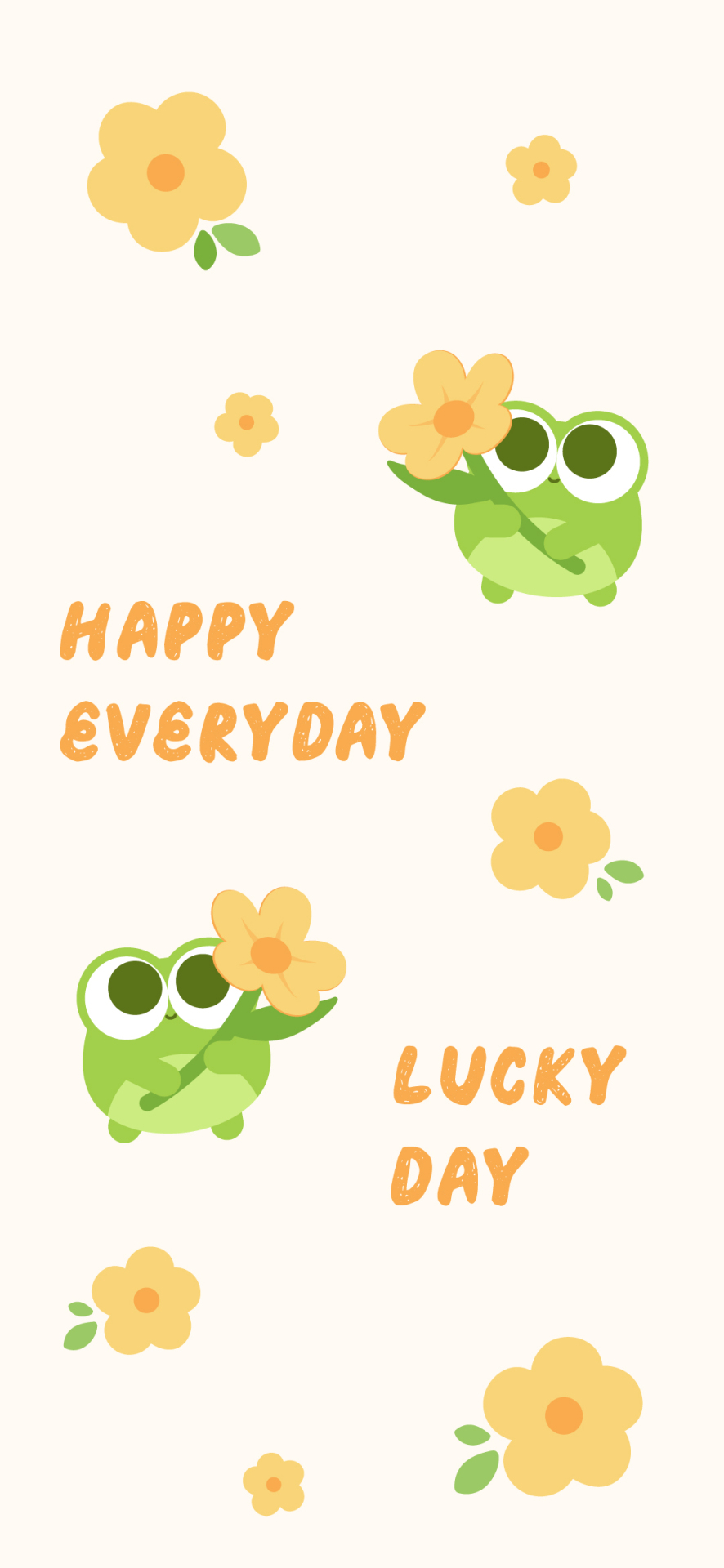 小清新黄色花花