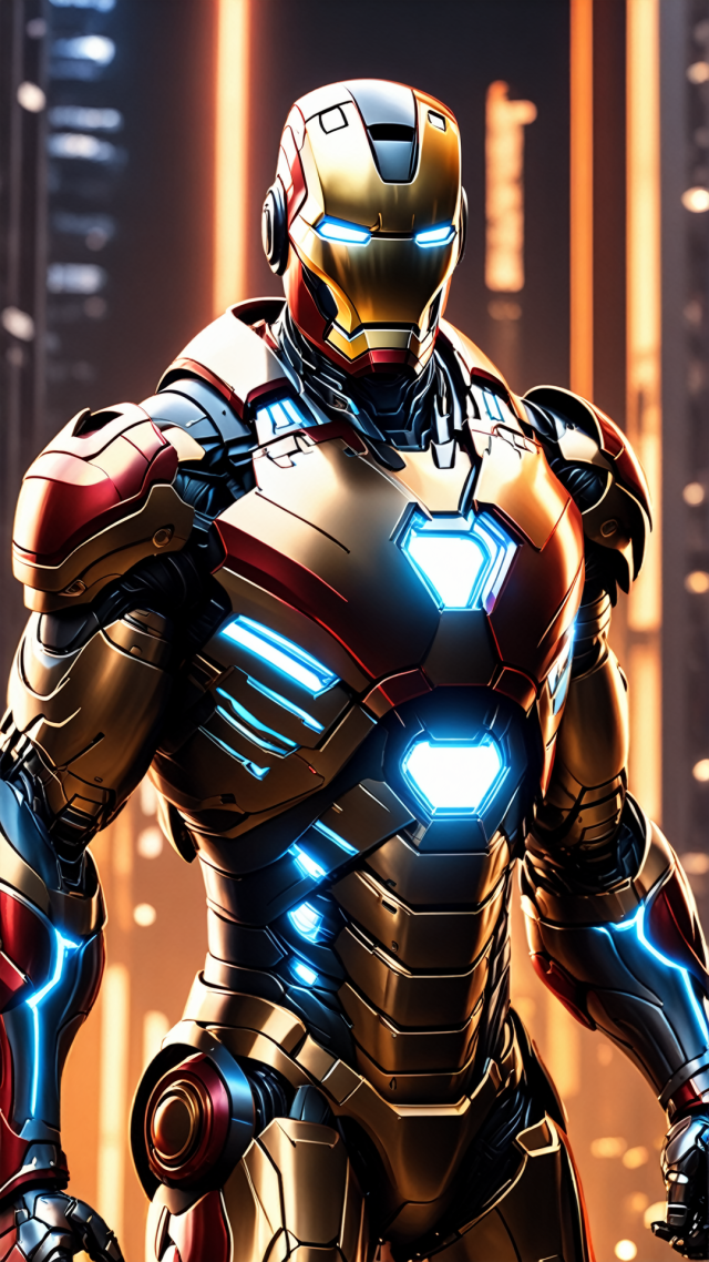 钢铁侠(动漫手机静态壁纸) - 动漫手机壁纸下载 - 元气壁纸