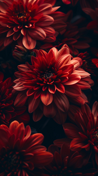 静谧花语-火红之心