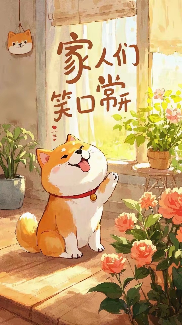 家人們笑口常開
