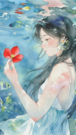 水下少女