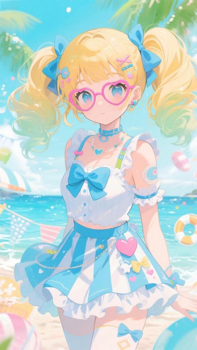 海边小萝莉