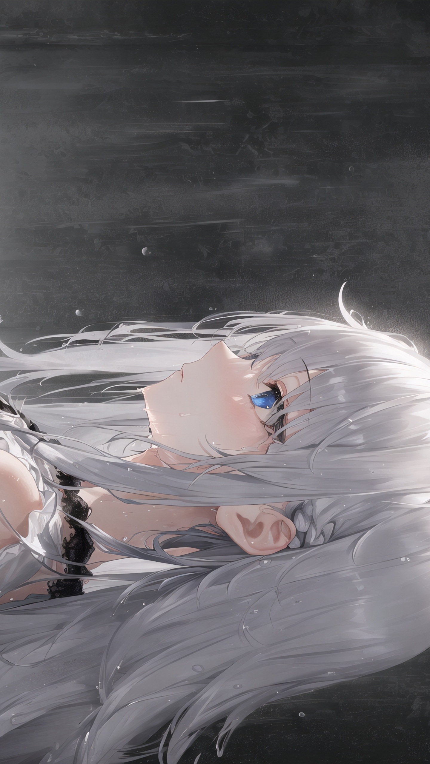 雨中哭泣