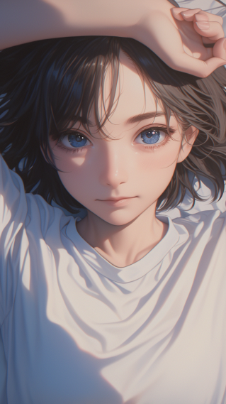 甜美阳光女孩