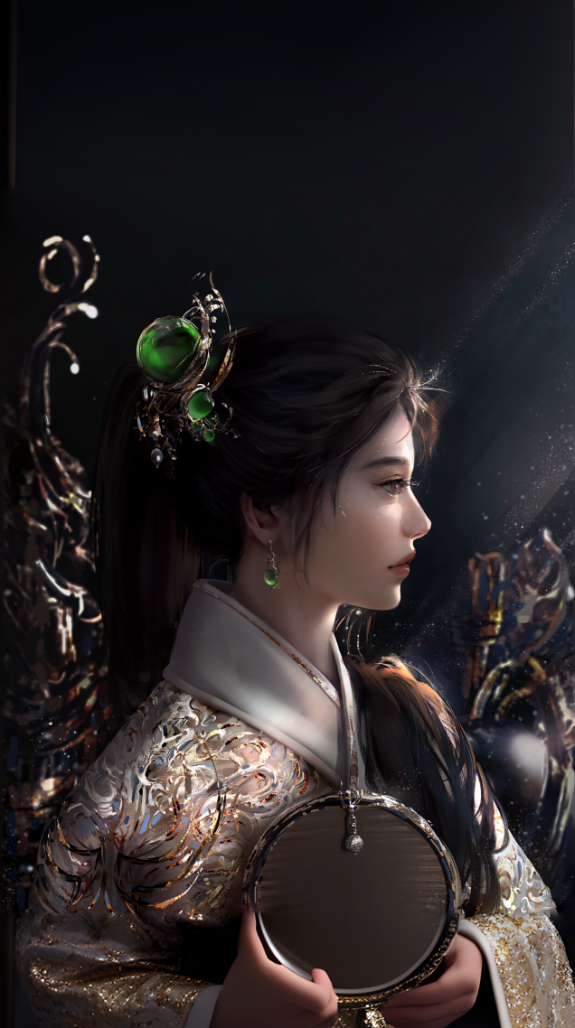 鬼刀系列、冰公主、风铃公主、海琴因(美女手机静态壁纸) - 美女手机壁纸下载 - 元气壁纸