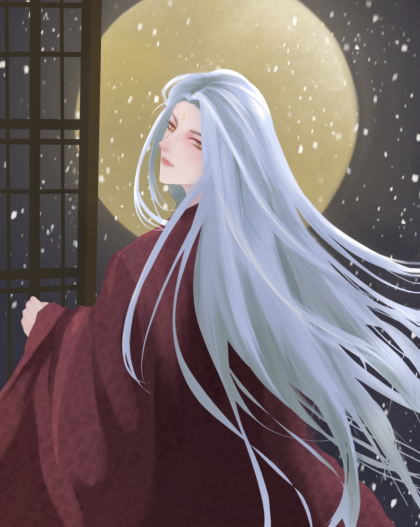 銀髮美男