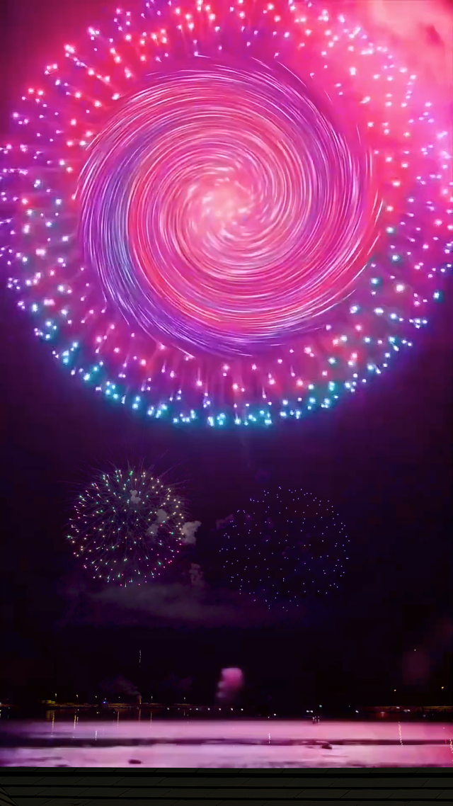 小年許願愛心煙花