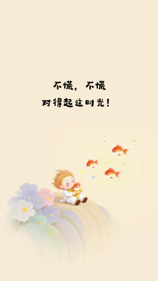 不慌，不慌，对得起这时光