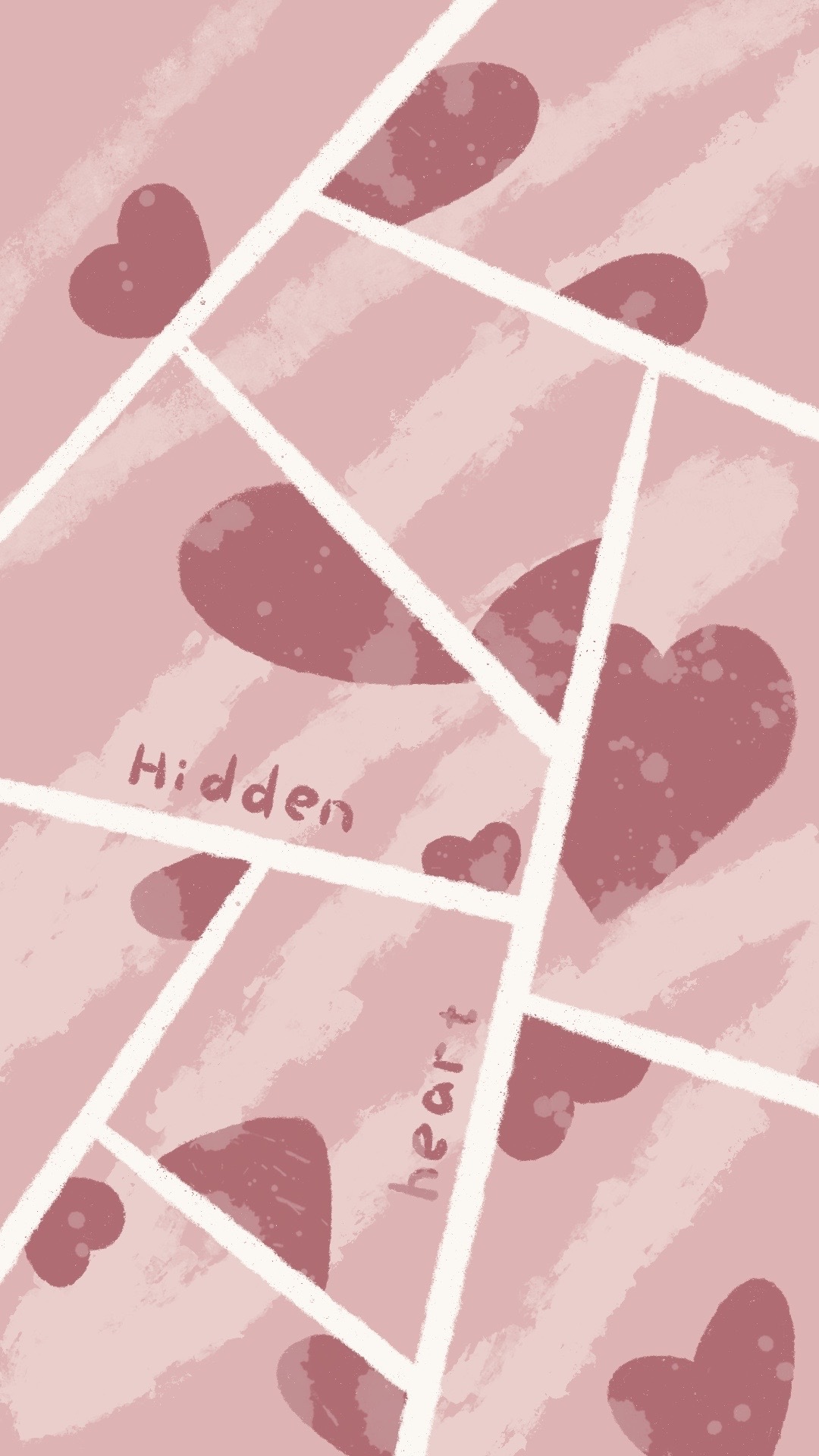 微信聊天背景hidden heart
隱藏的心