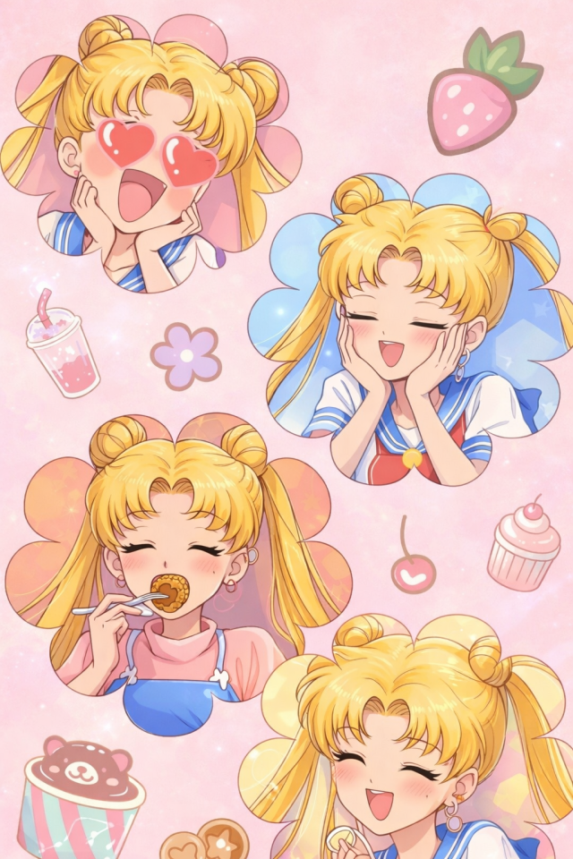 美少女战士卖萌