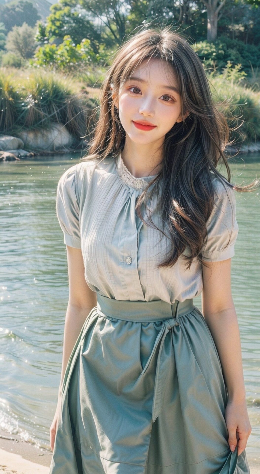海邊美女
