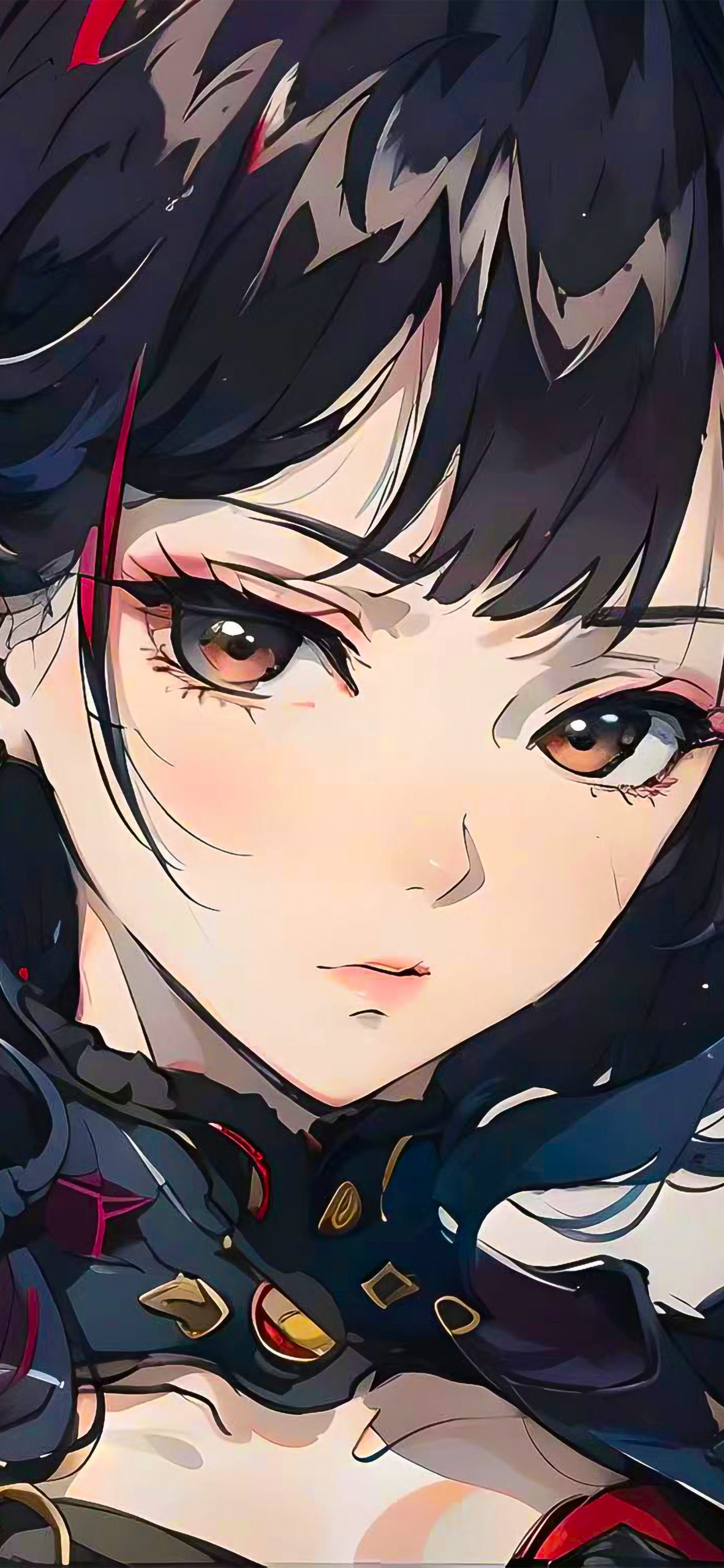 黑髮美女高清4K壁紙