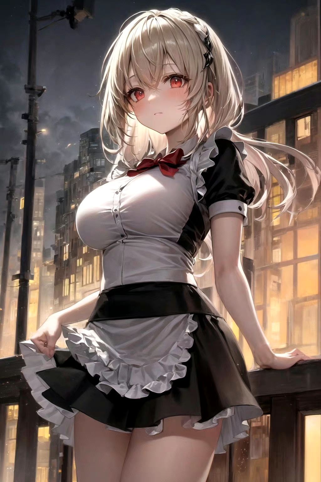 可爱的女仆