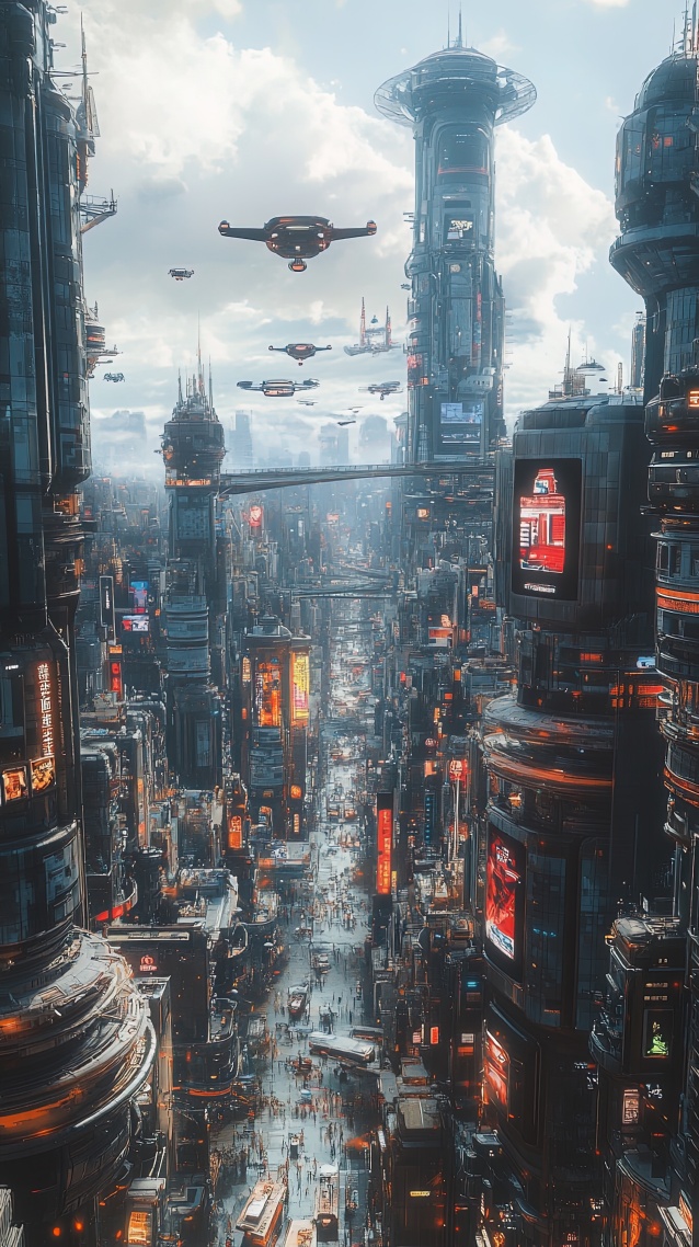 未來賽博都市