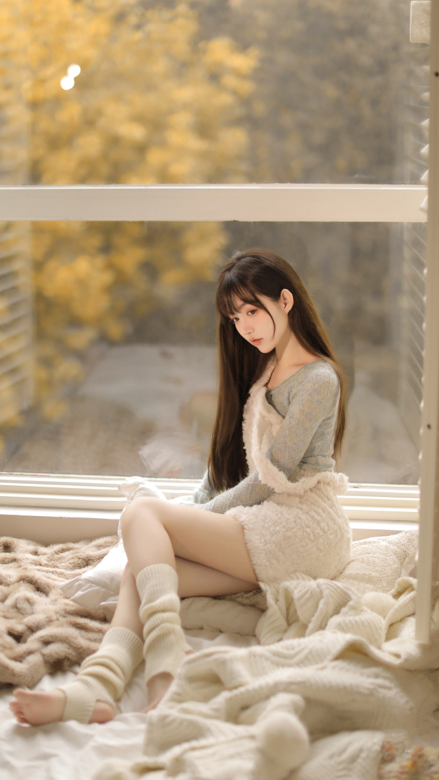 长发美女