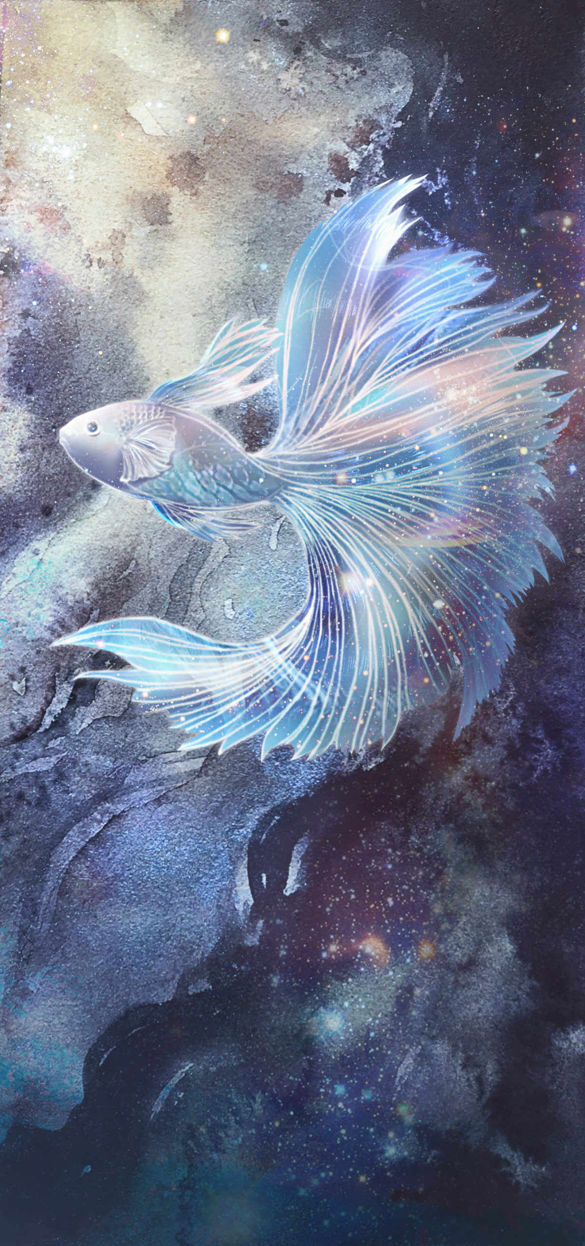 夜空游魚