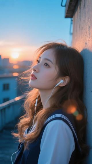 听歌的女孩