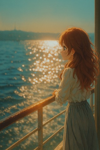 海边少女