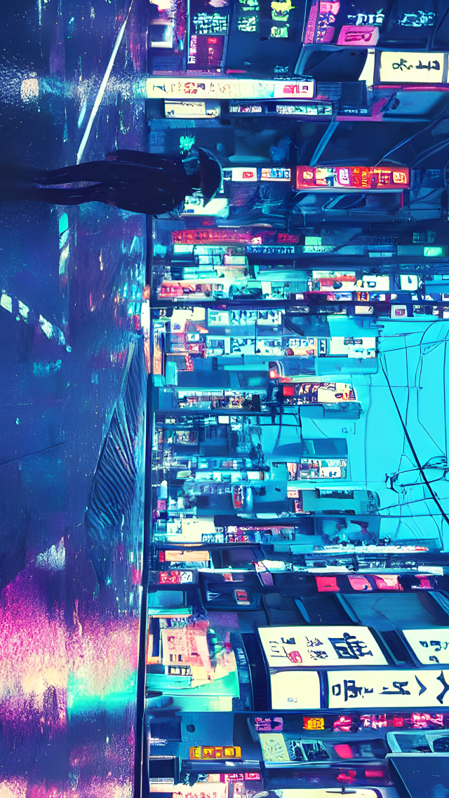 賽博朋克街道3
