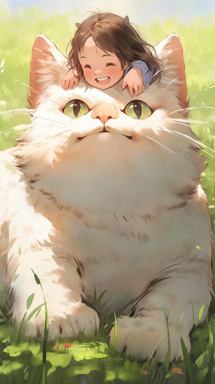 温馨猫猫女神