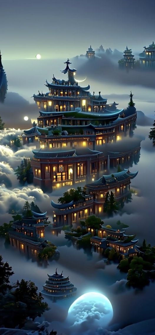 古風意境唯美風景