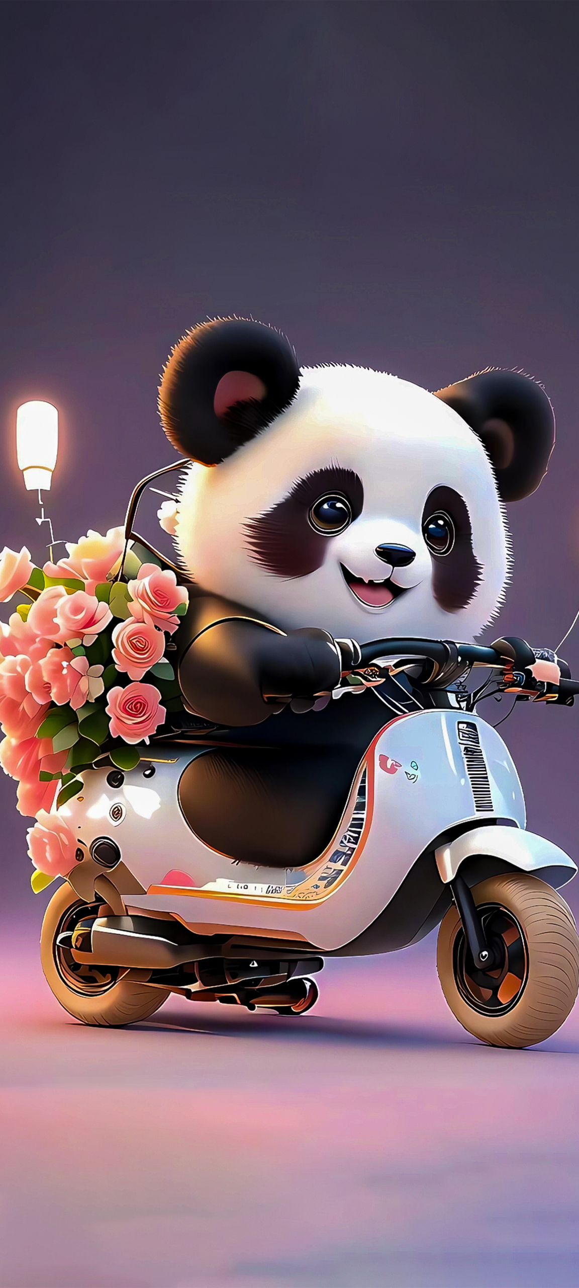 騎摩托的小貓貓  4K