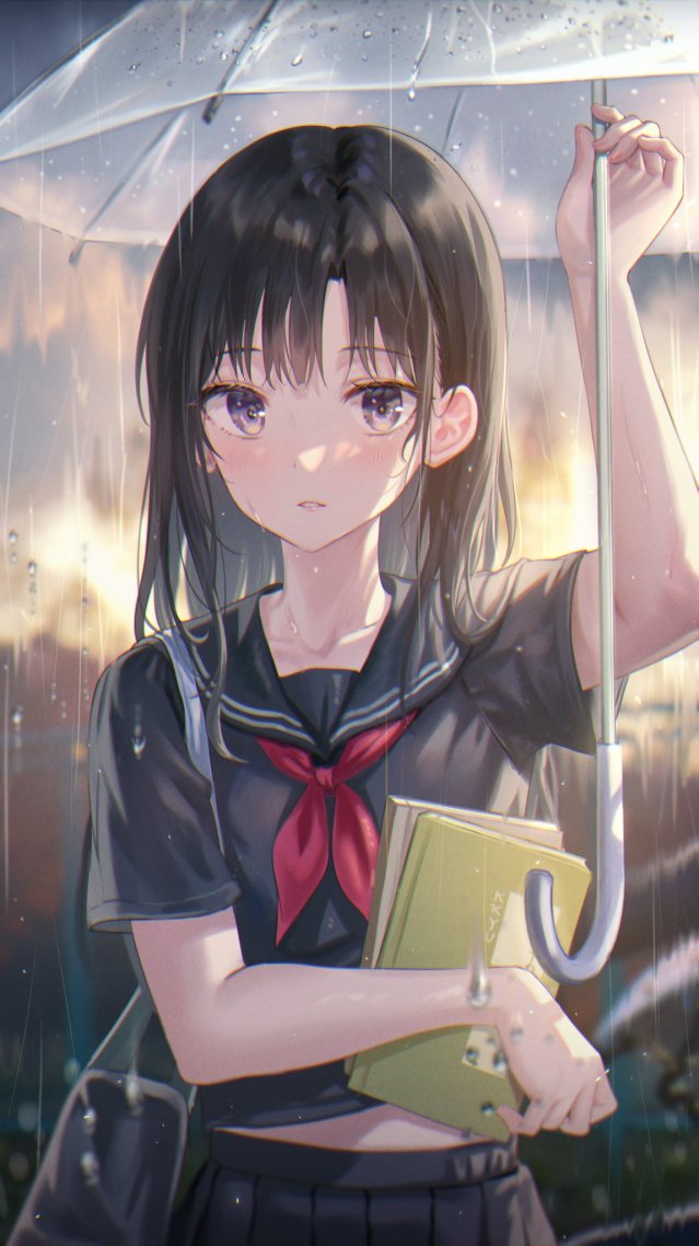 微信聊天背景超清高清少女