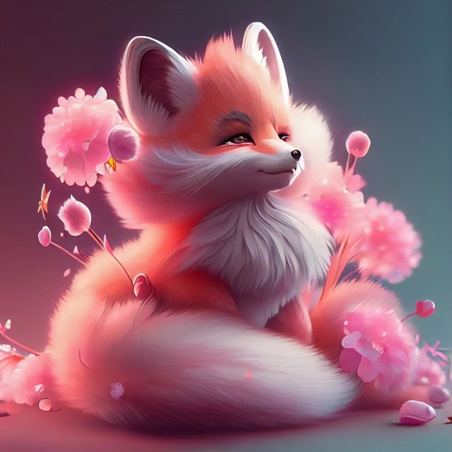 可爱狐狸