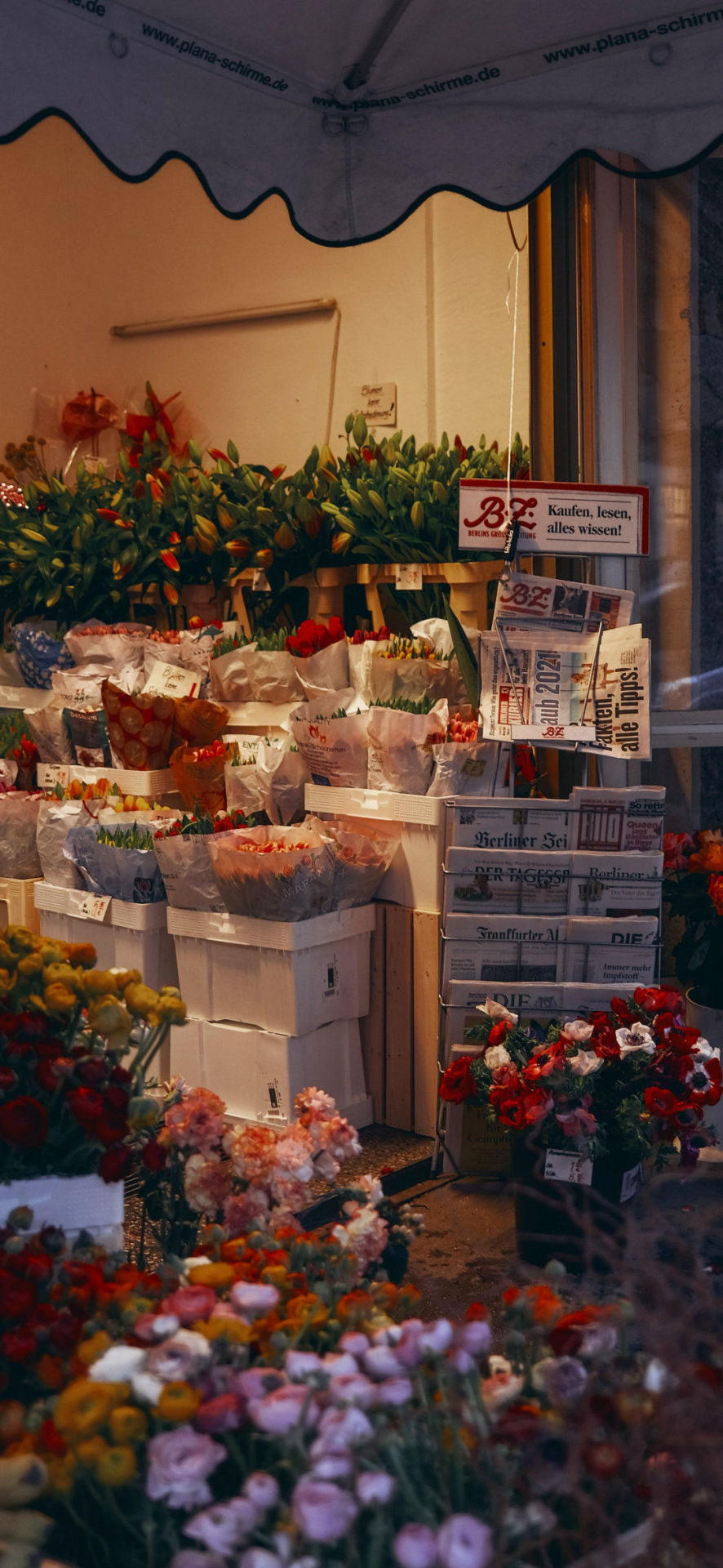 微信壁紙花店