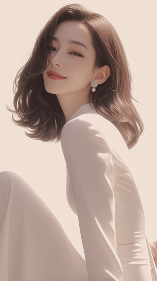 气质礼服美女