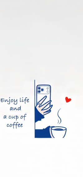 enjoy coffee