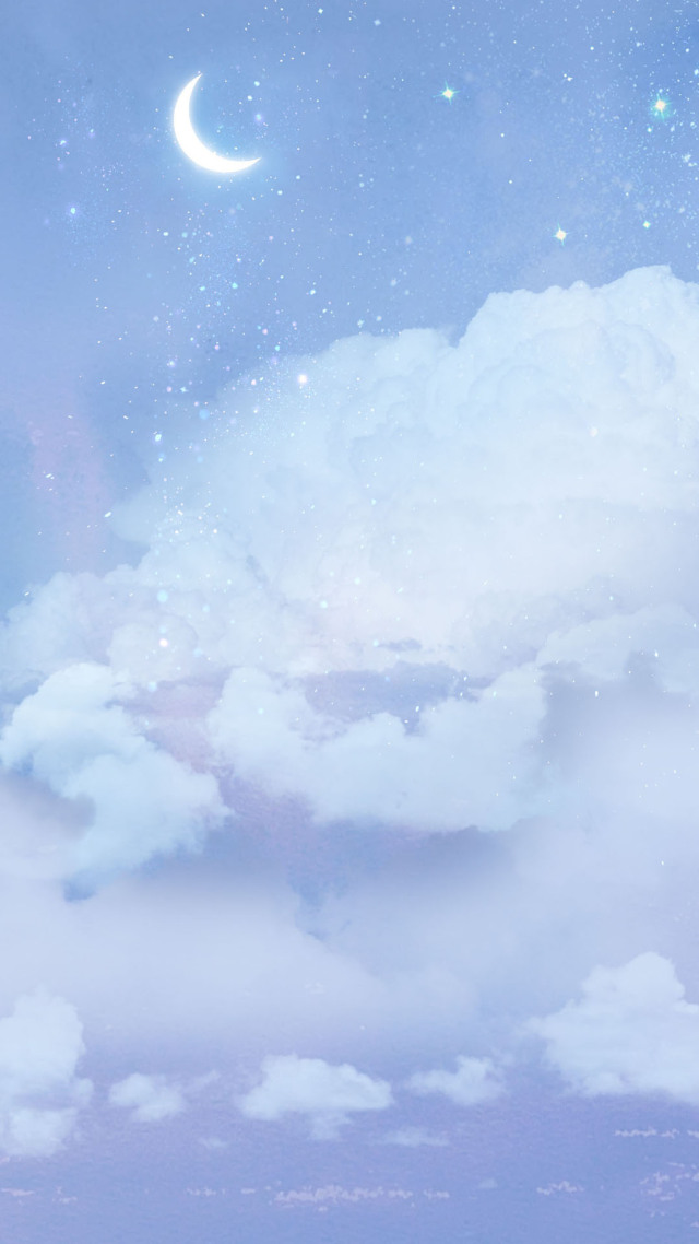 蔚蓝夜空