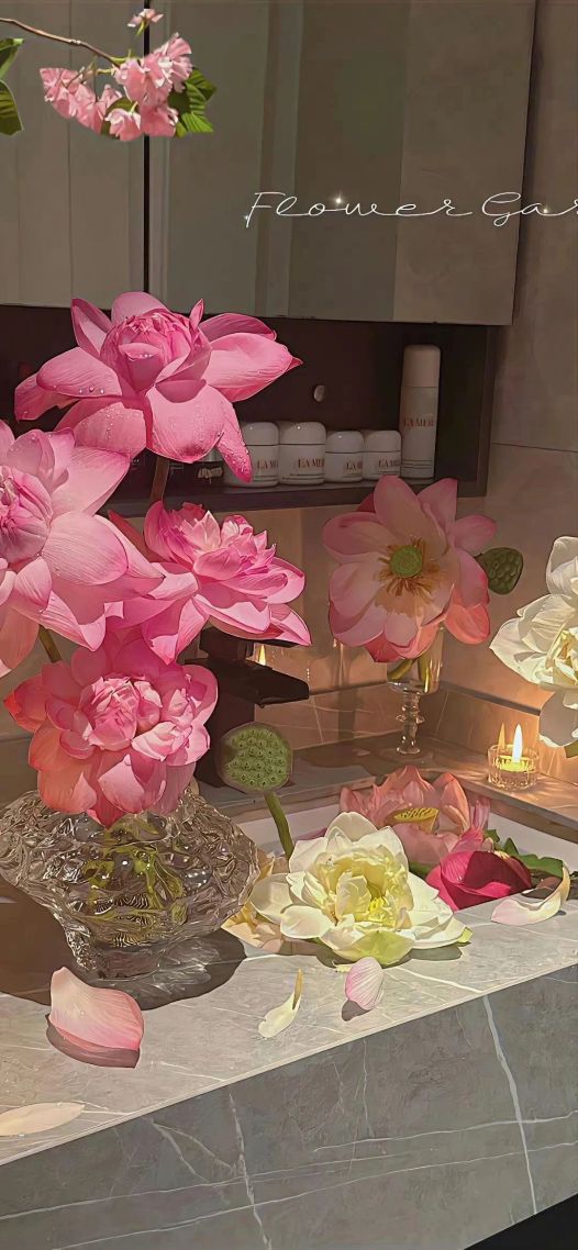 鲜花一角