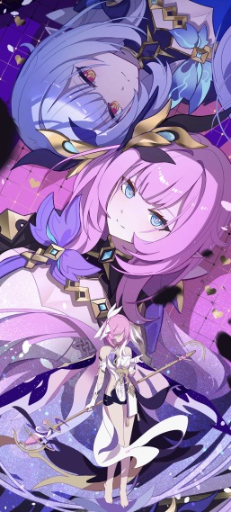 【百日绘画挑战Day100】爱莉希雅&侵蚀
百日挑战圆满大结局!
        感谢大家一路走来的支持和陪伴~其实开始的时候也有很多次想放弃，因为外部诸多因素的影响，确实很考验心