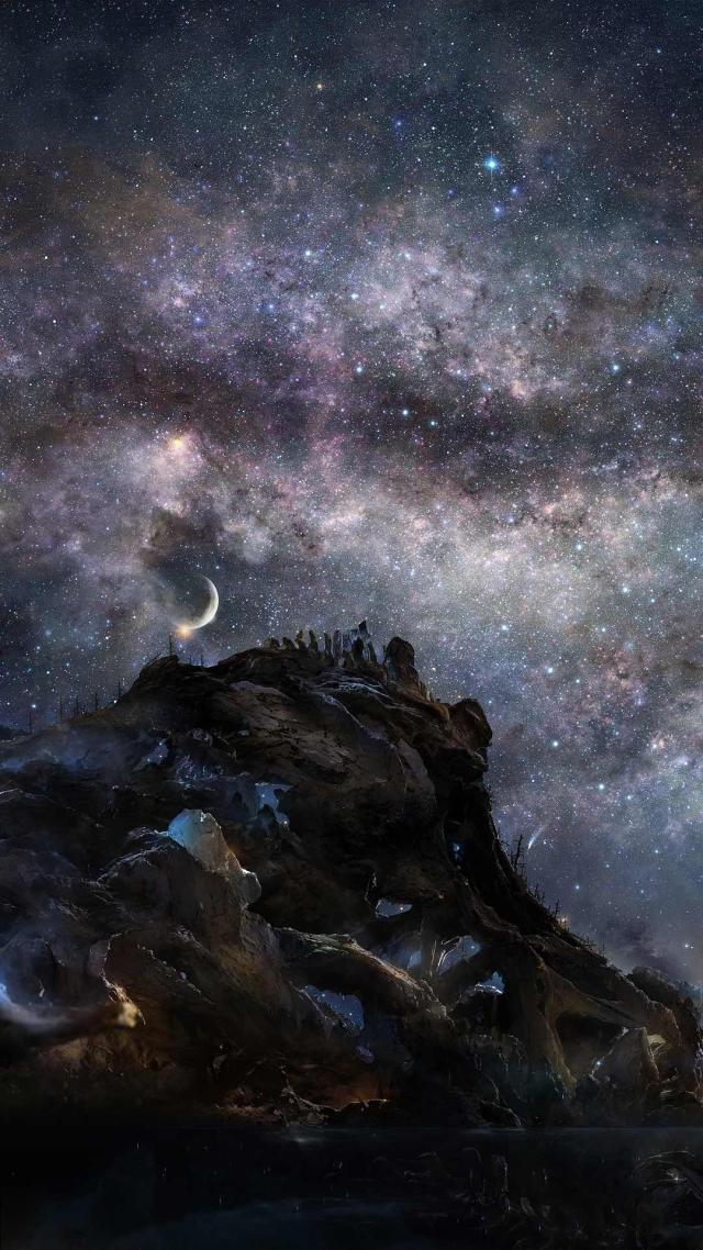 星空微信主題背景