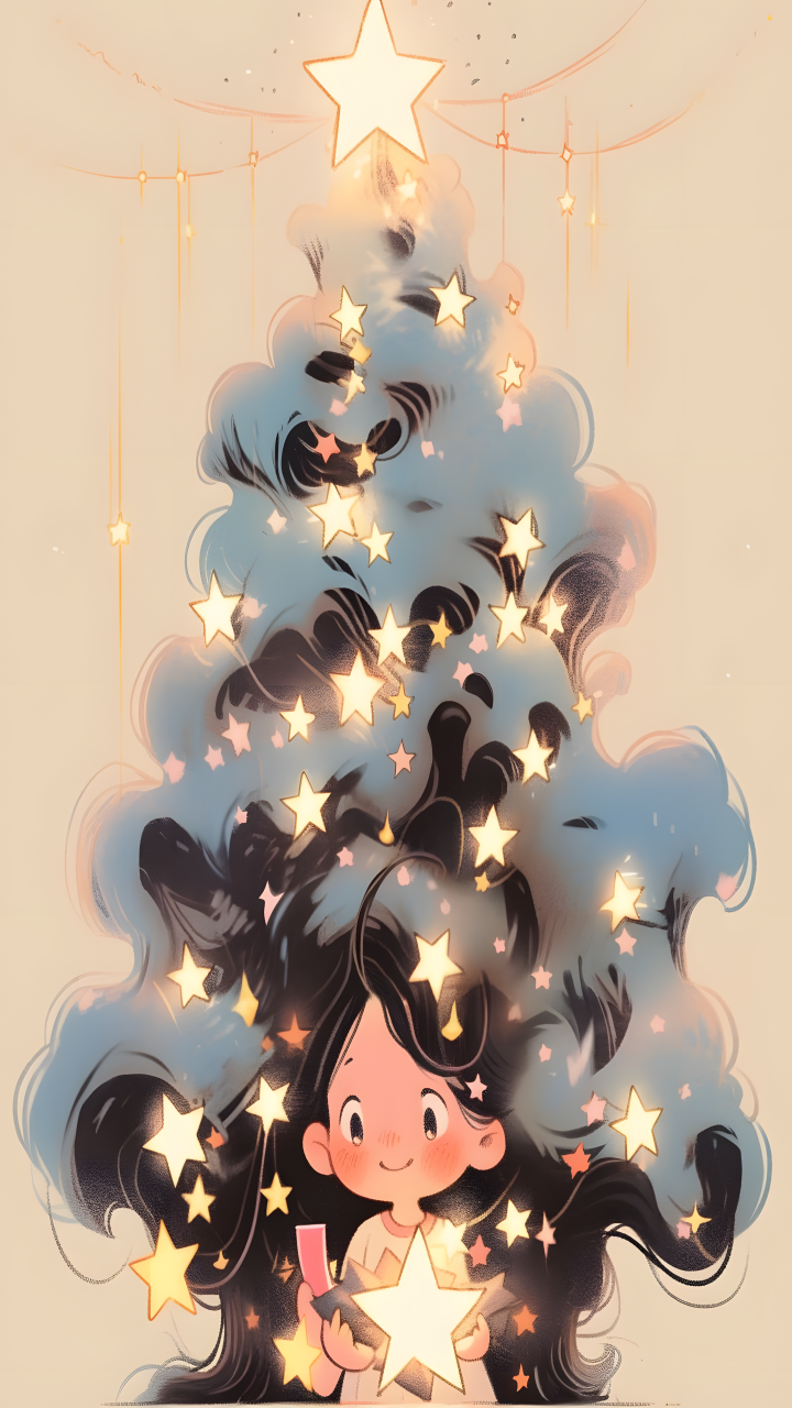 藍發天使