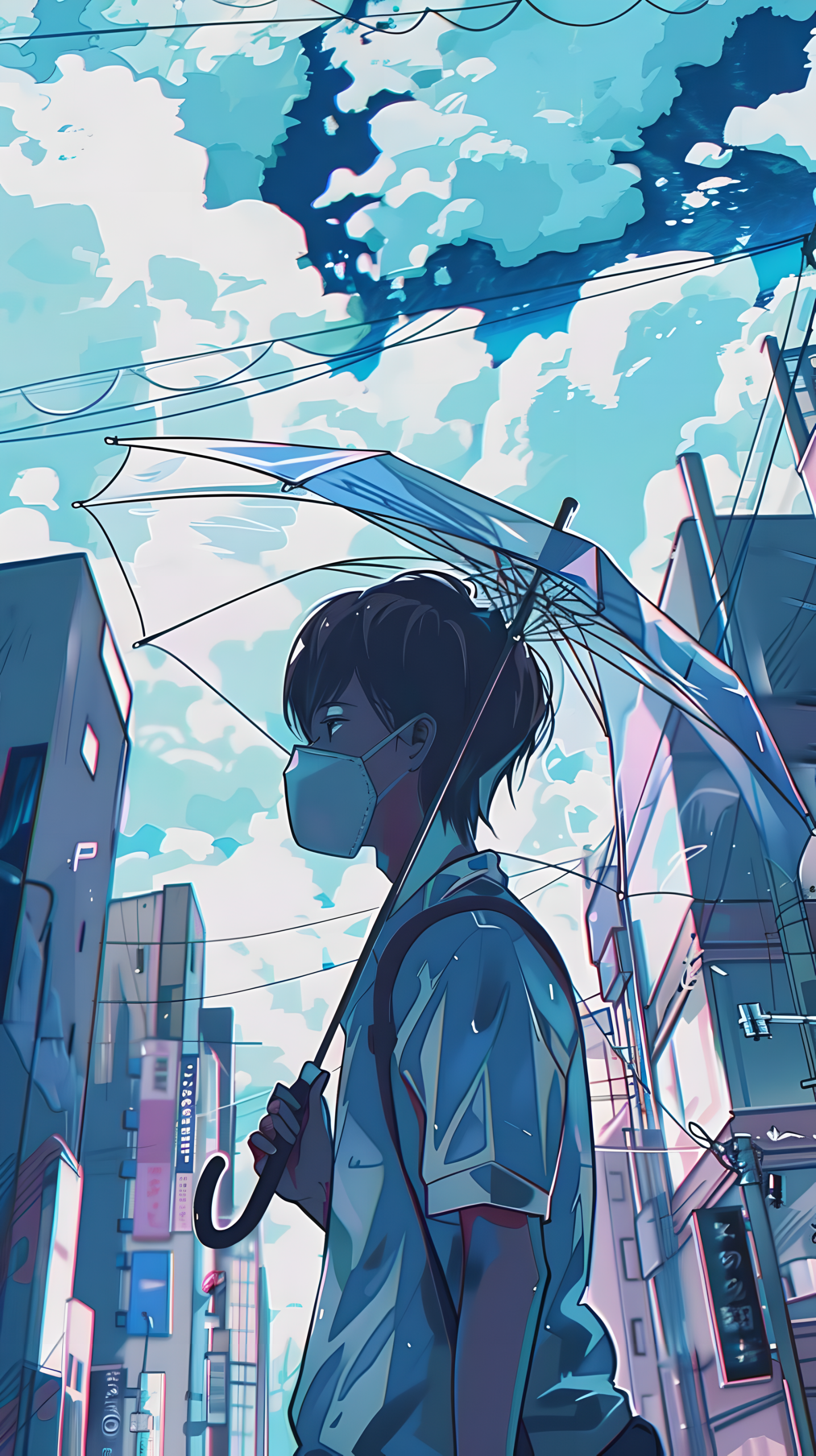 唯美插畫手繪圖