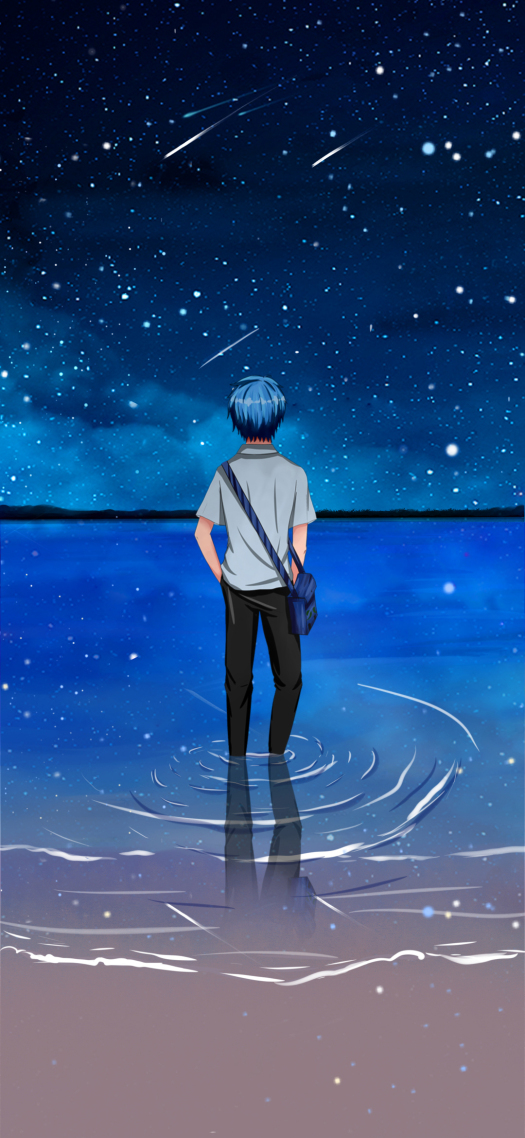 海邊等你 男版