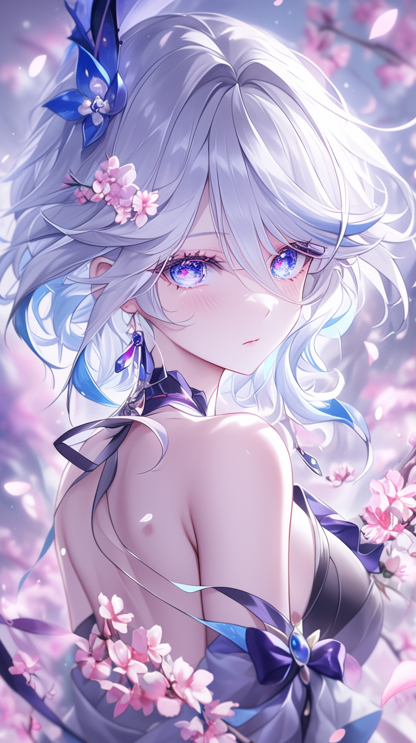 雪墨壁紙丨芙寧娜丨