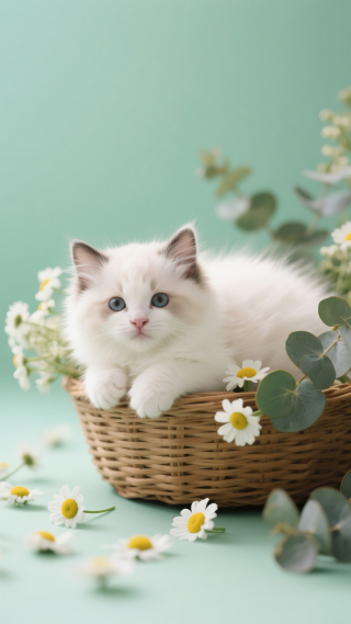 白色布偶猫