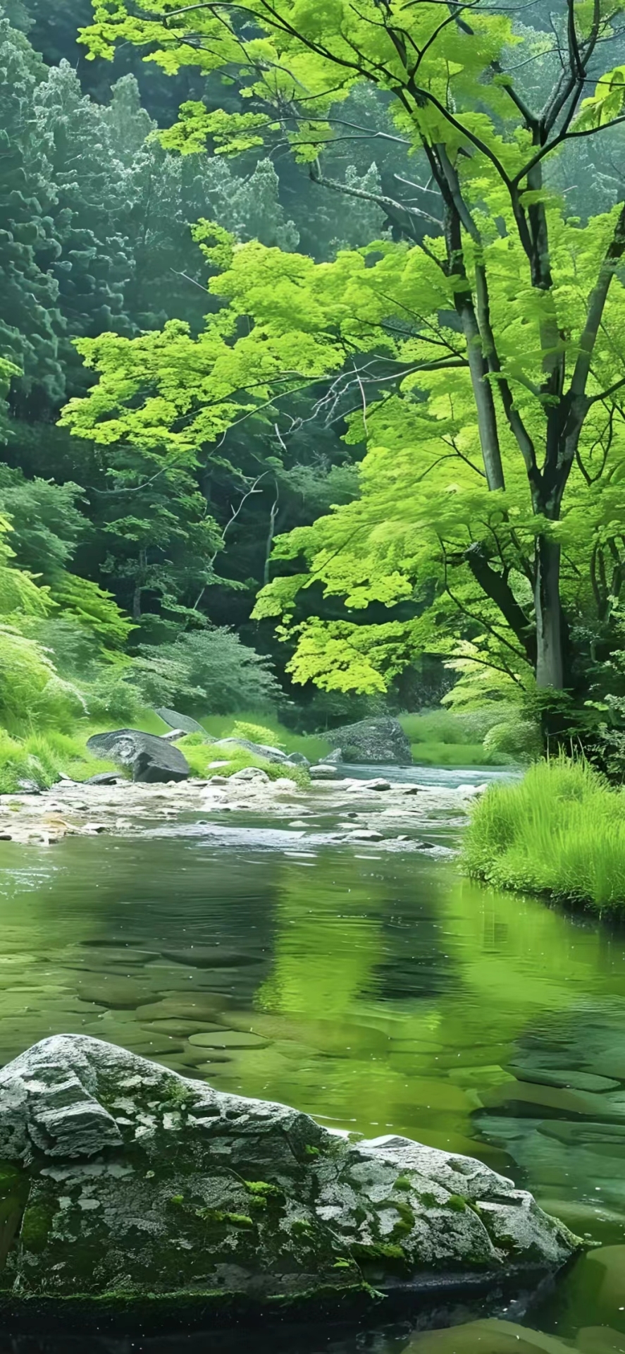 清新自然護眼風景