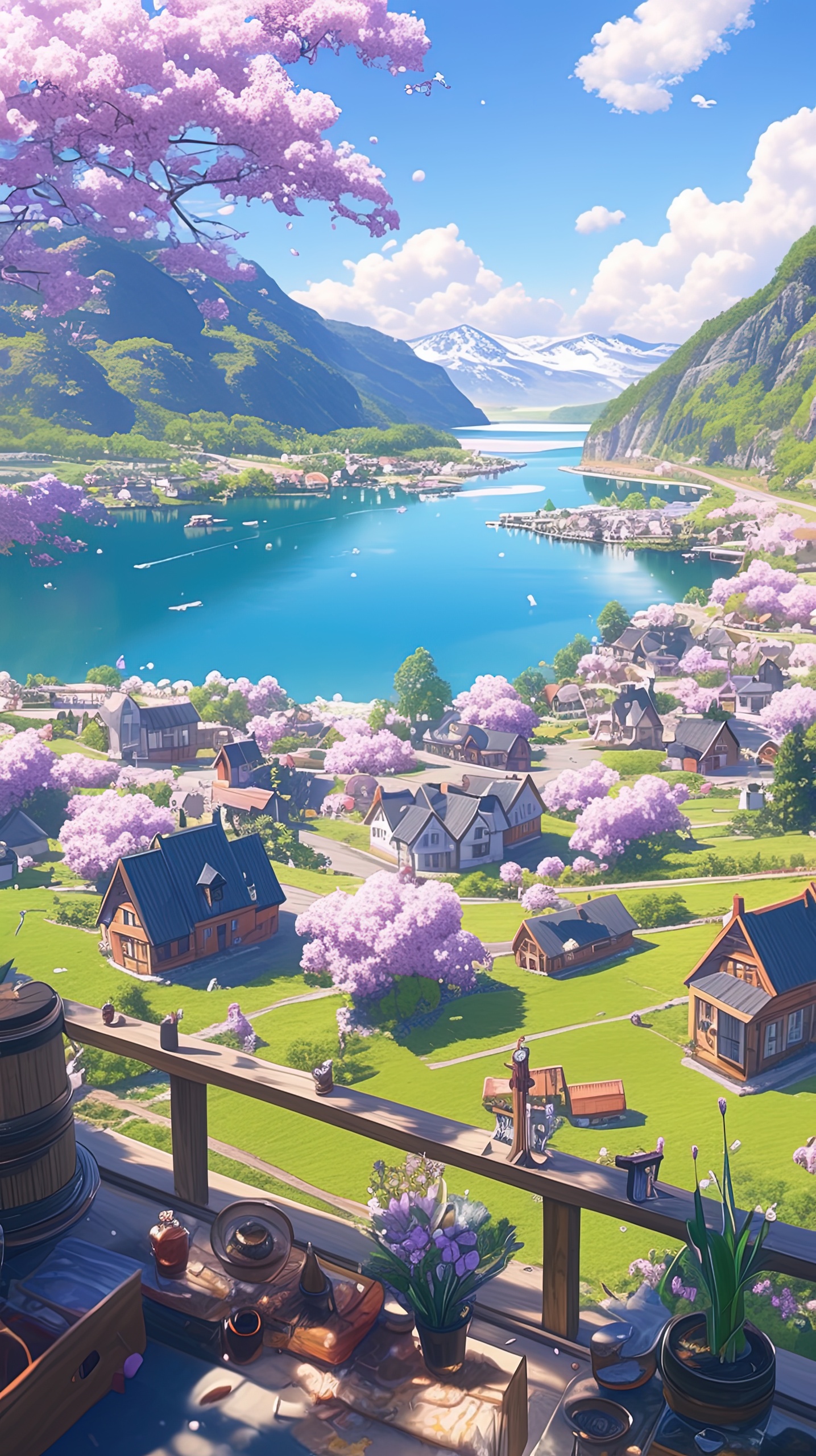 樱花春景