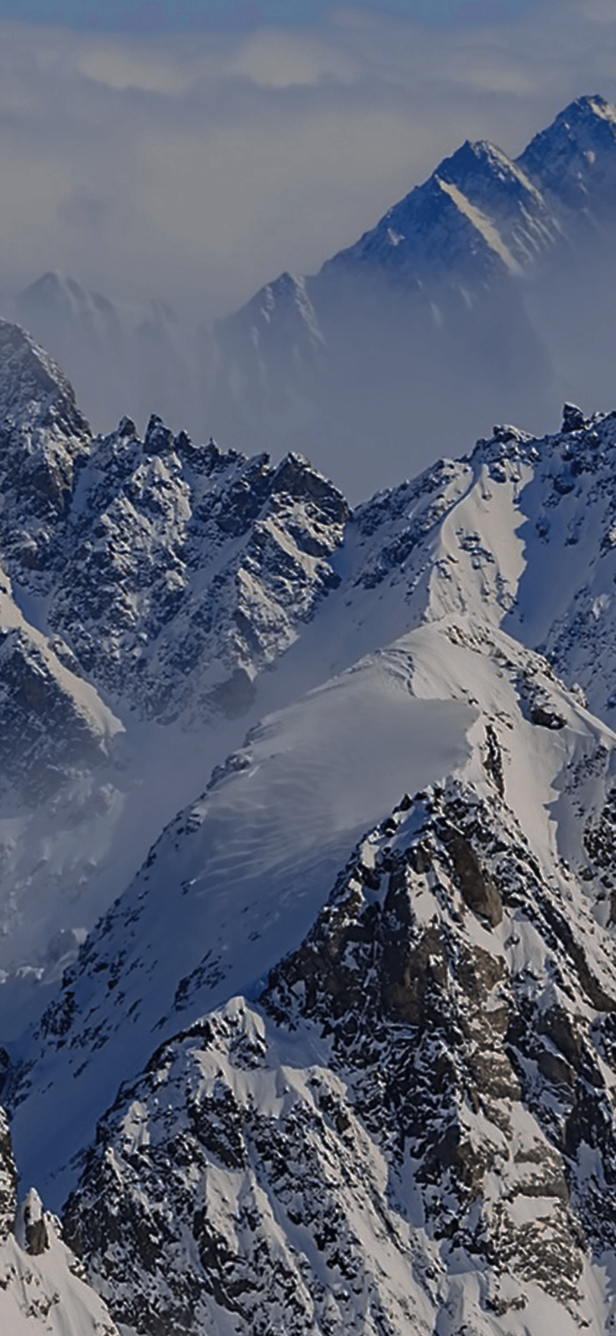雪高山