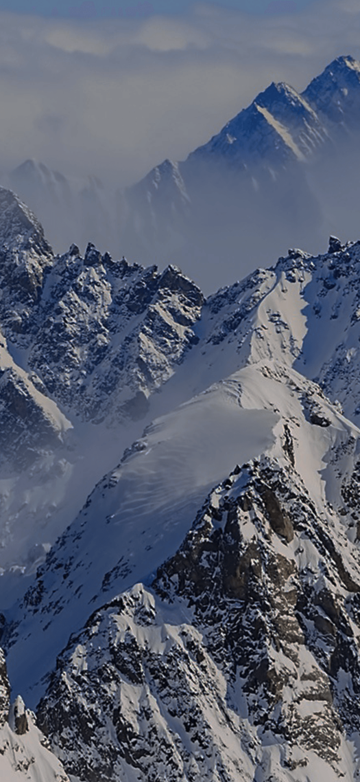 雪高山