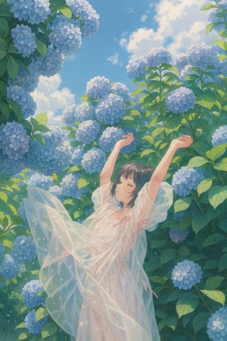 花丛唯美少女