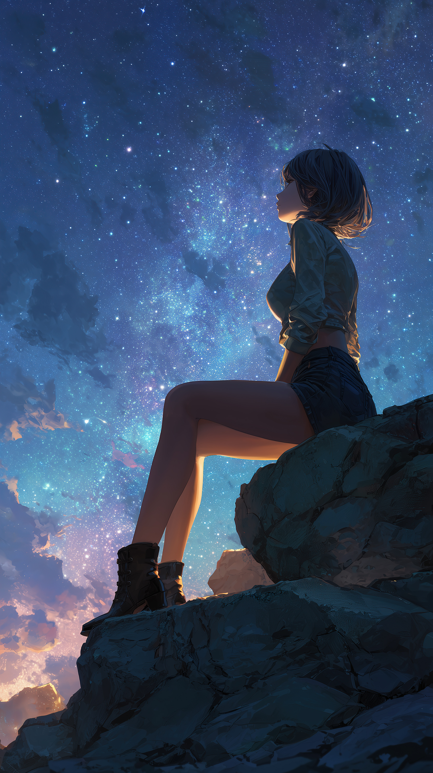 仰望星空