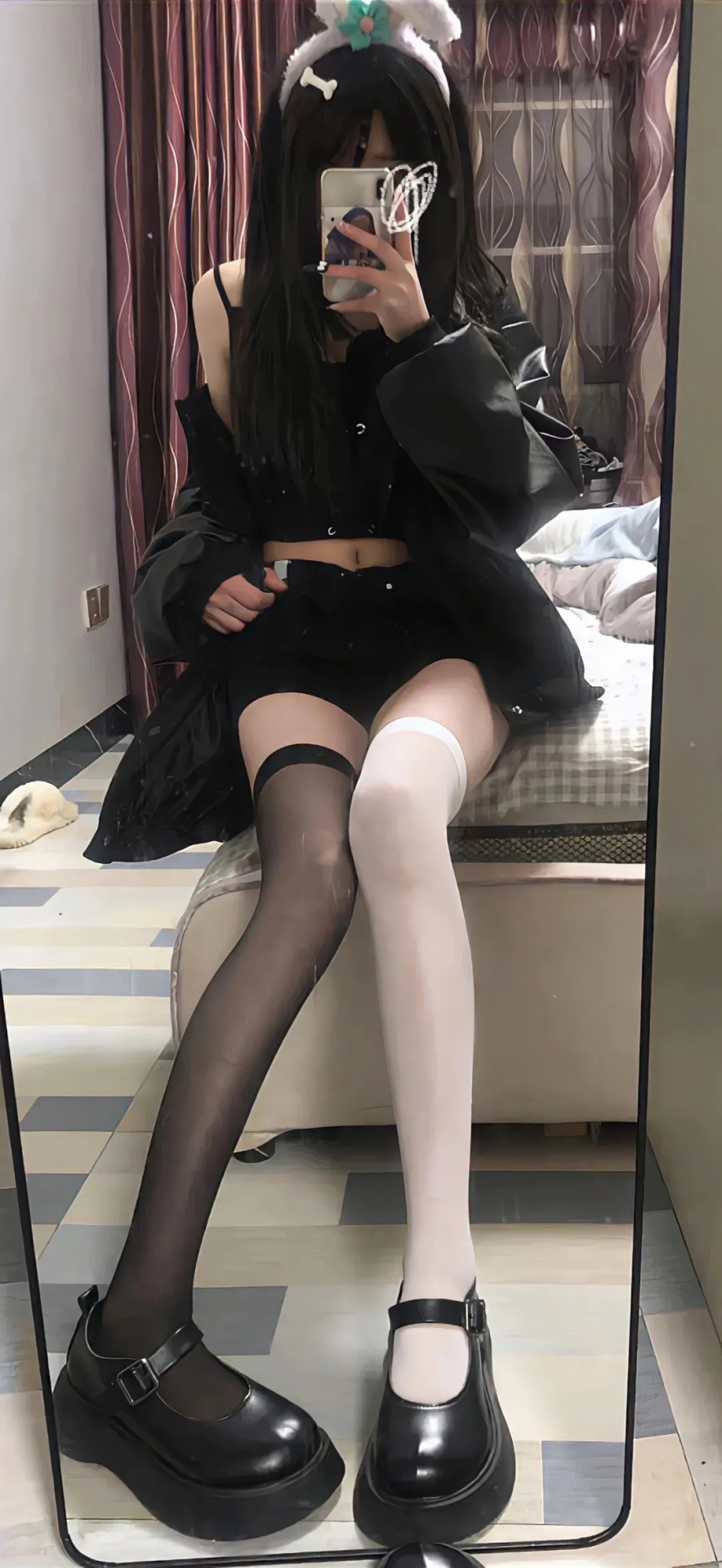 黑白絲襪妹妹