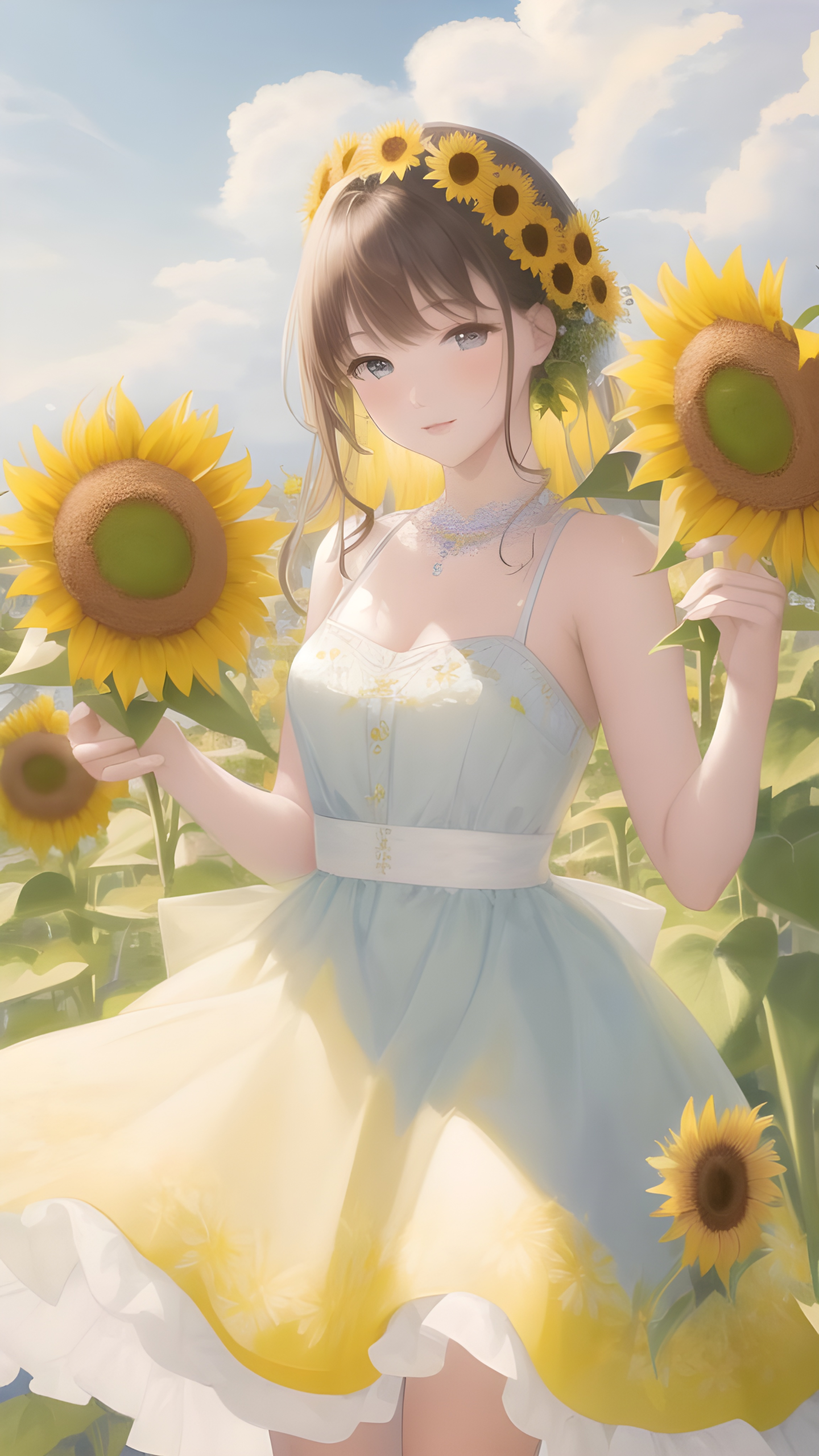向日葵女孩