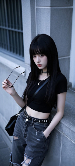 黑长直