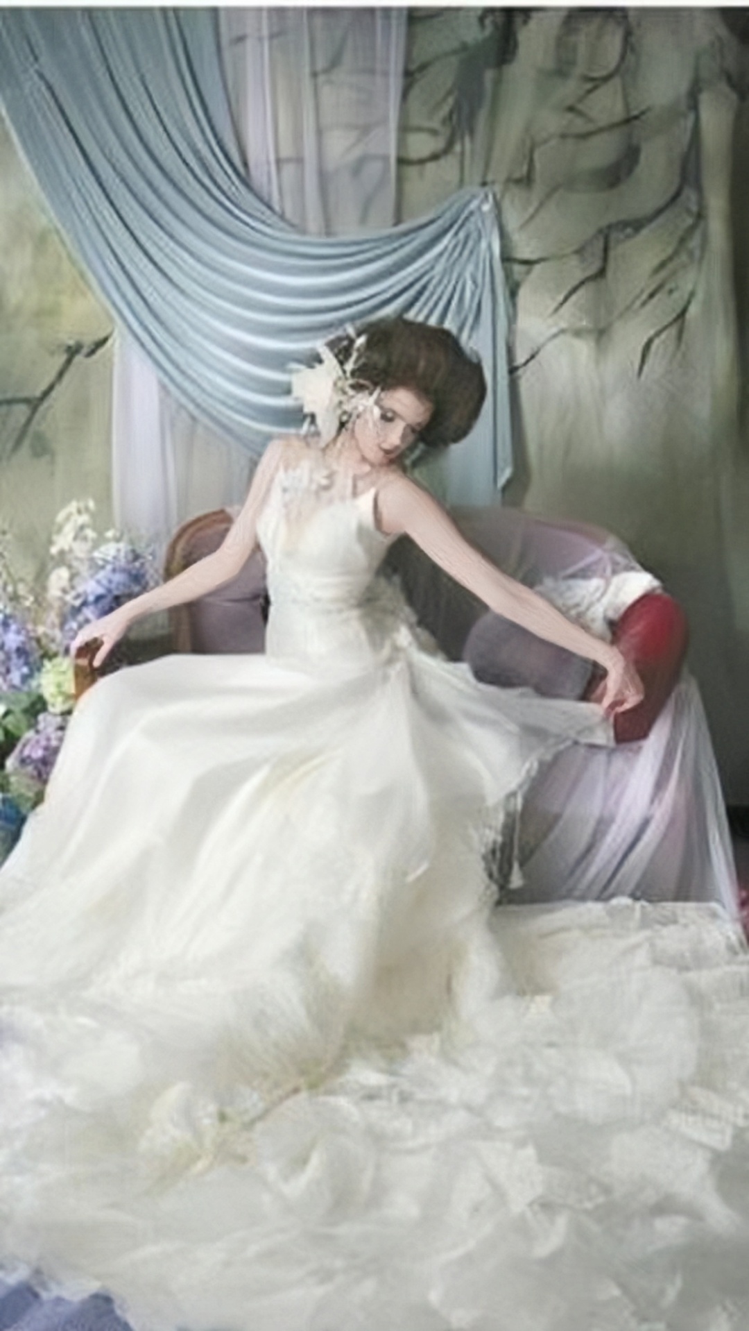 婚紗女
